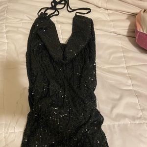 Black Sequin dress